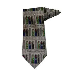 Eagle Wings The House If The Lord Stained Glass Windows Religious Necktie